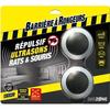 Rodent Barriers - Ultrasonic Repellent Rats and Mice - Blister Pack of 2 Devices