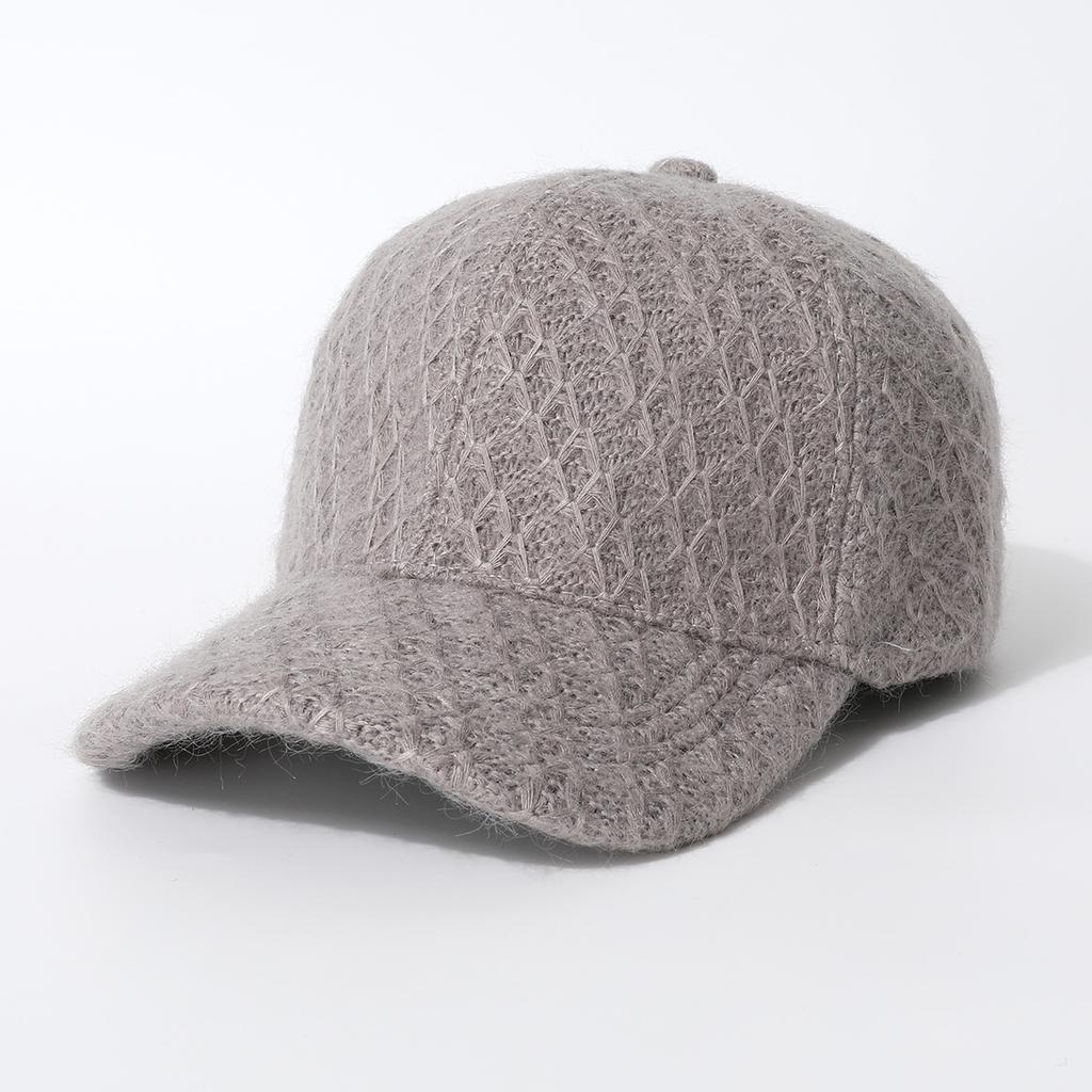 Korean Style Winter Baseball Cap Warm Casual Hat For Men Women All-Match Cap Autumn Winter Accessories Simple Outdoor