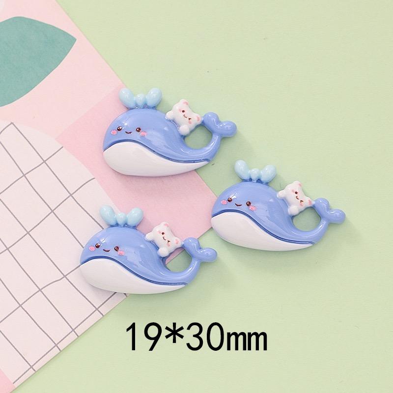 10 ks Nové Pryskyřičné Kreslené Hvězdice Mušle Krab Plachetnice Oceánská Řada Plochá Zadní Části Dekorativní Vlasové Doplňky