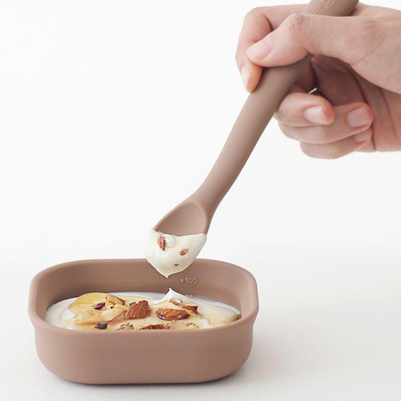 TACKAON Takgaon 1.2.3 Silicone 1,2-stage Spoon (case Included)
