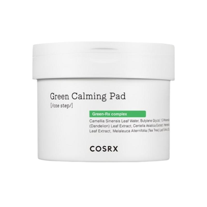 COSRX One Step Green Calming Pad |Gentle PHA Exfoliating & Hydrating Facial Pads for Sensitive Skin (70 Pads) 70 Pads
