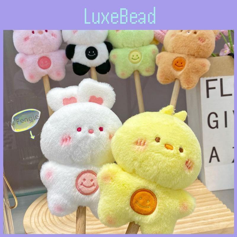 Rabbit Bear Pig Frog Cartoon Plush Doll Massage Hammer Used For Relax Back
