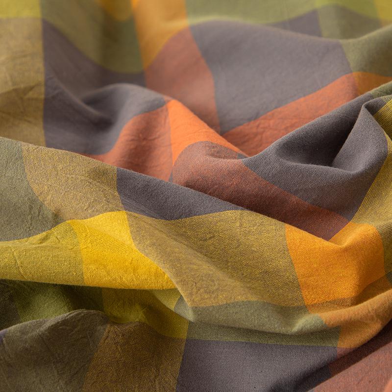 1Pc Pure Cotton Comforter Cover For Double Bed Checkered Duvet Cover Single/Queen/King Housse De Couette Without Pillowcase