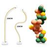 Balloon Stand Holder 1.5/2.5M Adjustable Free Bending Balloon Arch Kit for Bachelorette Party Event Supplies