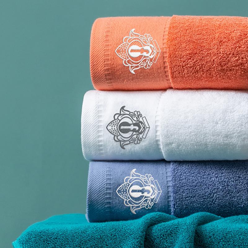 High-end Hotel Special Thickened Cotton Towel For Face Washing Household Adult Soft Absorbent Embroidered Towel