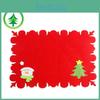 Festive Christmas Santa Place Mat Table Runner With Cutlery Holder For Gatherings
