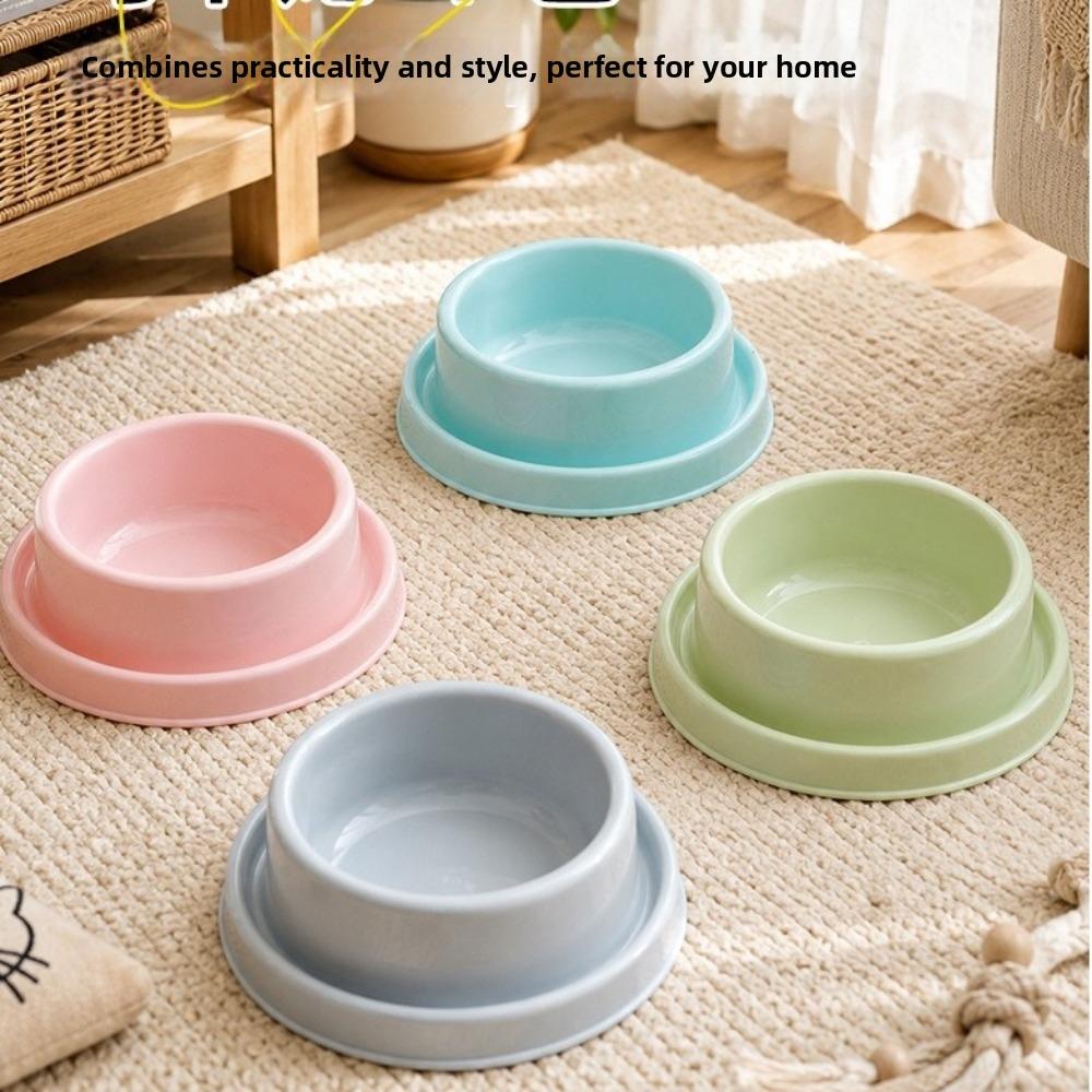 Non Slip Dog Bowl Elevated Pet low Feeder Bowl Splash Proof Food Bowl Stray Animals