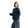 Roxy Regular Fit Crew Neck Sweatshirt with Back Black Women's Print,