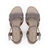 Kumkang Women Wedge Sandals Ivory G7 Gray Rensac5314g9