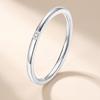 Elegant Full Circle Heart Ring: Fade-Resistant Gold Vacuum-Plated Titanium Steel, Korean Style Couple Ring, Women's Jewelry.