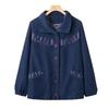 Yuzhaolin Women's Cotton Denim Cardigan Jacket