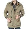 Men's Fleece-Lined Mid-Length Windbreaker with Multi-Pockets (2025 Edition)