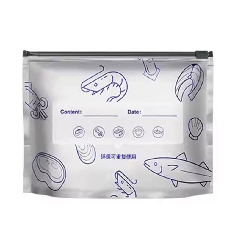Thickened Aluminum Foil Sealed Bags With Expandable Space Moistureproof Food Containers For Kitchen Organization