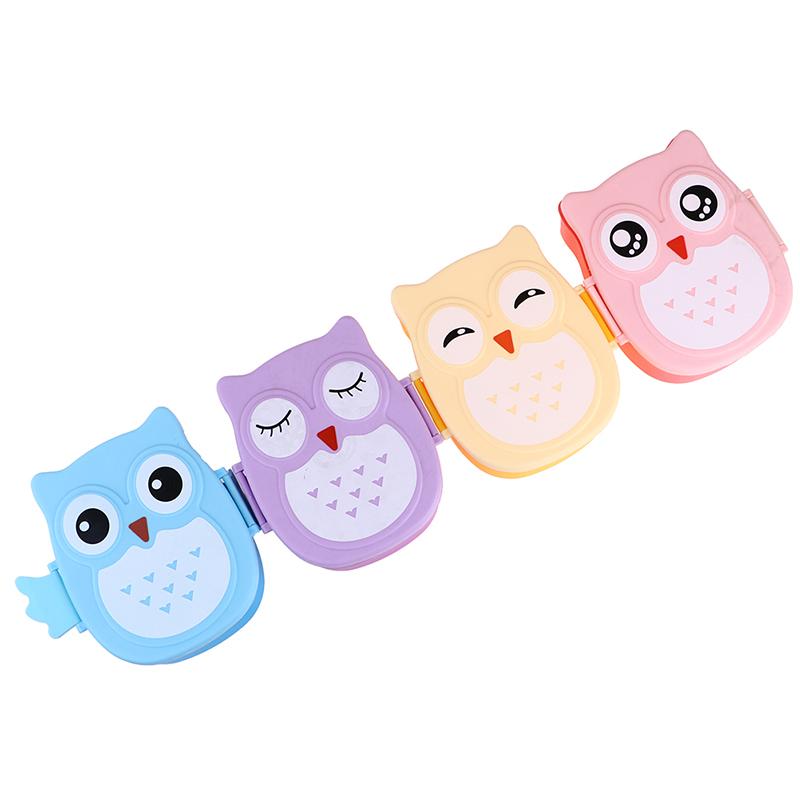 Cartoon Owl Portable Lunch Box Food Storage Container Salad Fruit Food Lunchbox