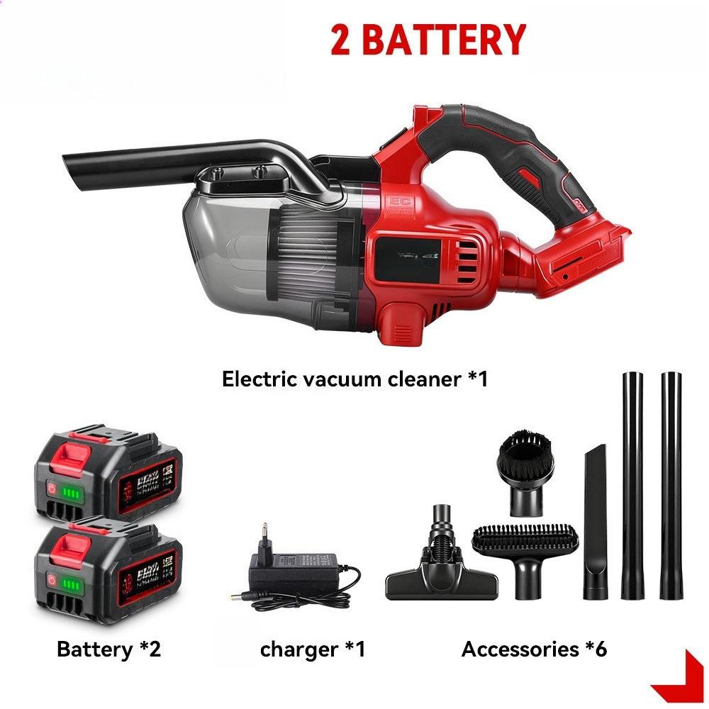 Cordless Handheld Electric Vacuum Cleaner 1000W Powerful Dust Blower Rechargeable Household Indoor Cleaning Power Tools