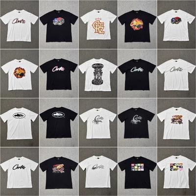 Casual Men'S And Women'S Round Neck Alcatraz Cort Loose Fun Printing Tide Brand Short Sleeve Letter Style