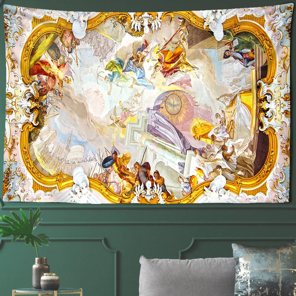 Christ Jesus Classical Tapestry God  Church Mural  Wall  Dormitory Bedroom Living Room Decoration