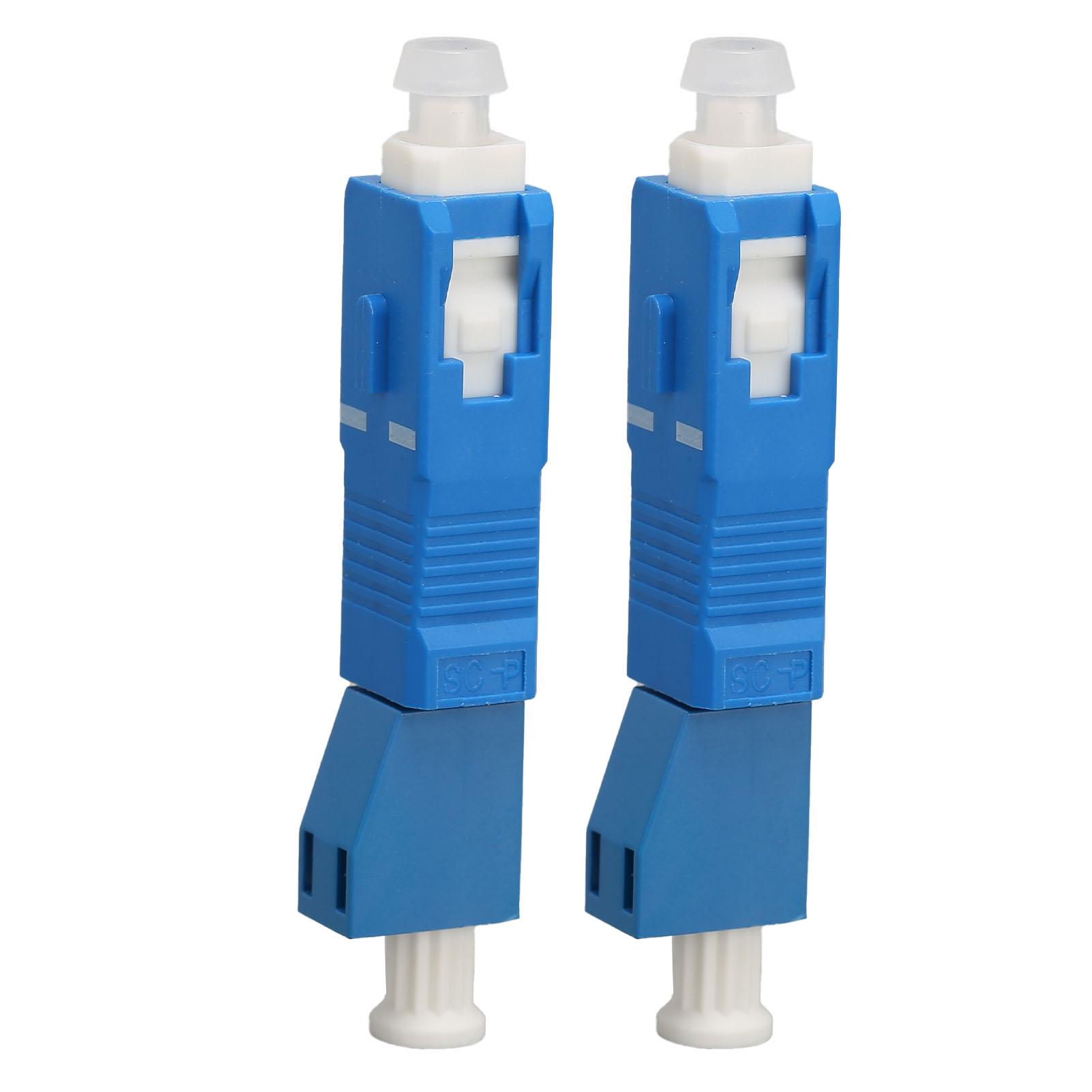 

2 шт. волоконно-оптичний адаптер SC (тато) до LC (мама) з низькими втратами та високою точністю, широко використовуваний SM 9 125 гібридний адаптер для мереж кабельного телебачення