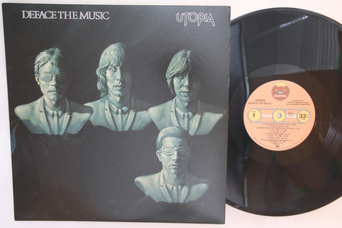 

LP Record UTOPIA - Deface The Music RNLP70873 BEARSVILLE 1987 US Rock Used