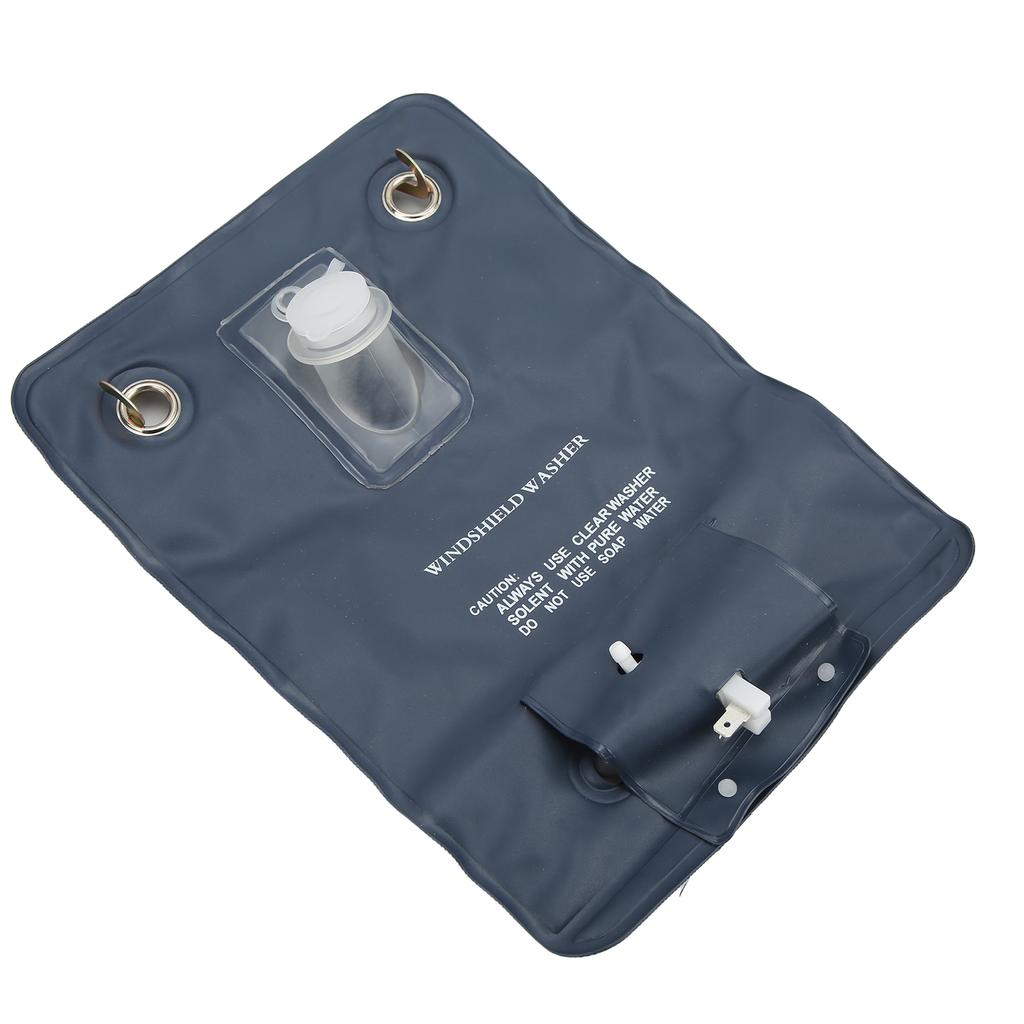Windshield Washer Kit Easy Replaceable Convenient Practical Washer Bag Kit Cleaning Tools with Pump