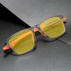 Unisex TR90 Night Vision Eyeglasses for Car Driving Use Outdoor Use UV400 Eye Protection Goggle Shades Men Ultralight Sports Style Sun Eyeglasses