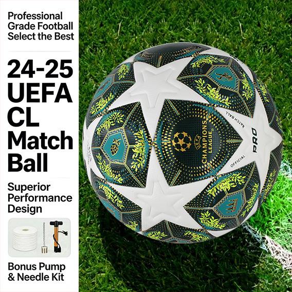 Pallone da calcio resistente cucito a macchina con eccellente giocabilità