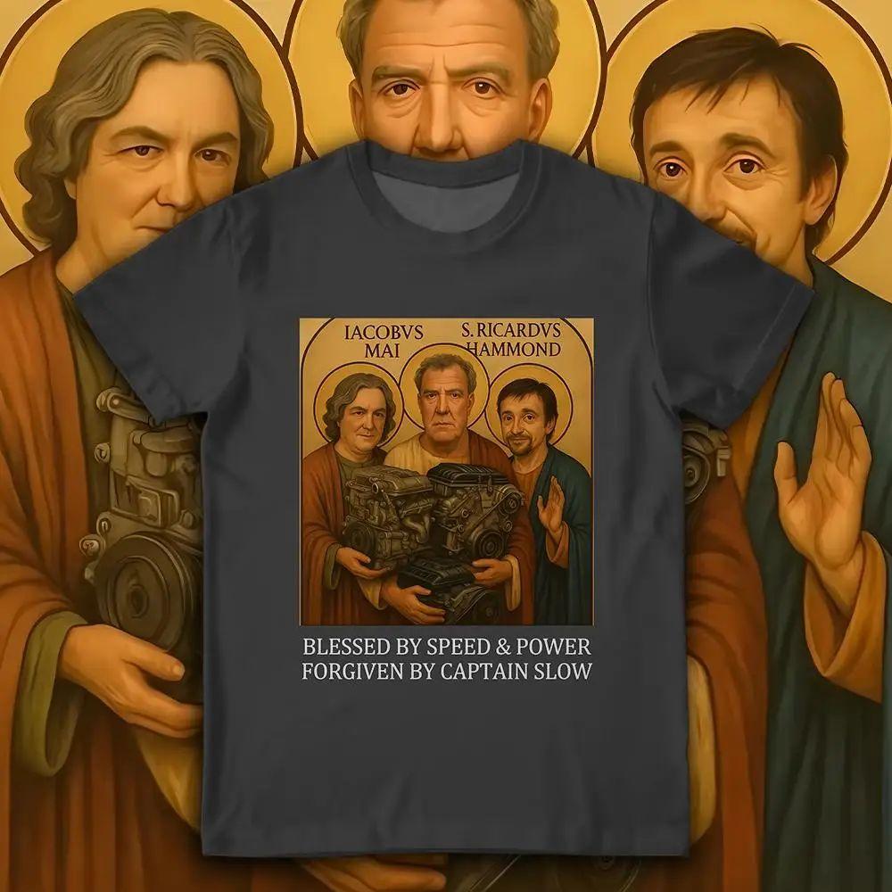 Mode Lustige Meme Grafik Tops Jeremy Clarkson Schütze uns vor Elektromotoren T-Shirt Vintage Täglich Lässig Streetwear Unisex
