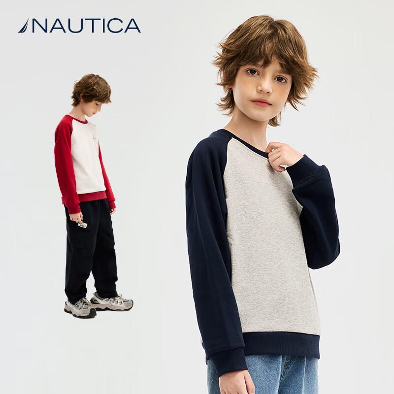NAUTICA Kids  Unisex Raglan Sweatshirt 150