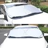 Front Window Shade for Parked Cars, Foldable Windshield Cover with Nylon Surfaces and Easy Storage Design for Daily Outdoor Parking Use