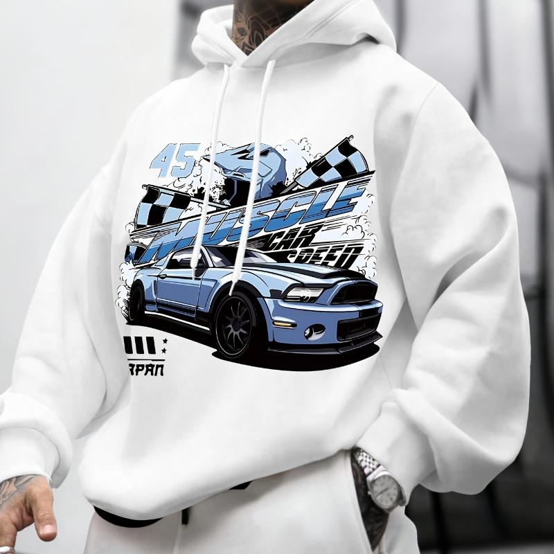 

Экологичный и мягкий мужской свитшот с капюшоном XXL чёрный