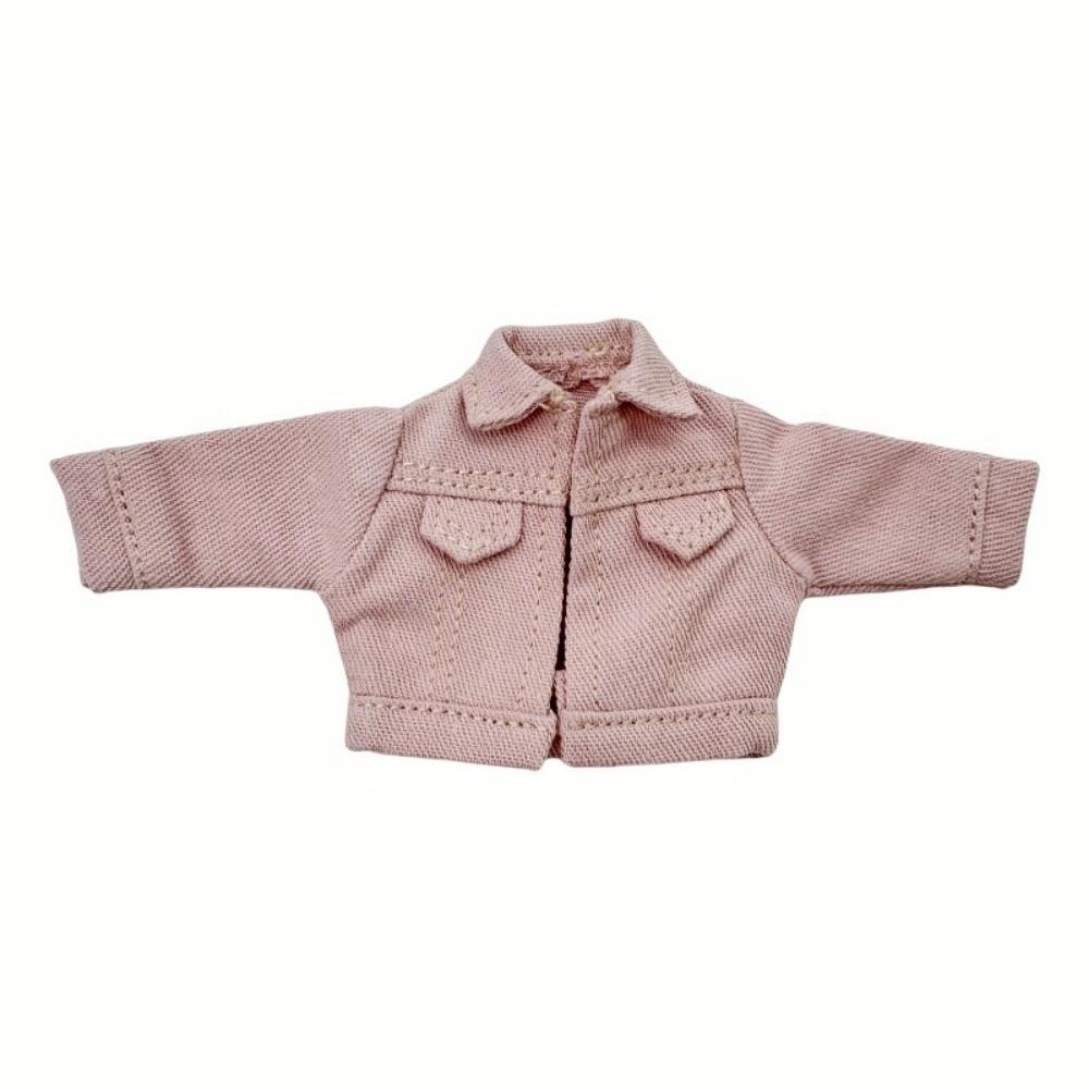 10.5*5cm Doll Clothes Jeans Coat for 1/12 Bjd Dolls