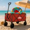 Foldable beach cart trailer 100kg camping tourist for holidays
