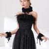 Ruffled Collar Girls Lace Victorian Collar Lapel Medieval Cosplay Victorian Ruffled Tie Collar
