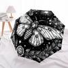 1pc Mystical Moth Night Sky Umbrella with Plastic Handle,Suitable for All Seasons Home Travel Outdoor UmbrellaDD1773