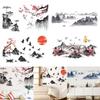 Big Size Landscape Painting Sticker Chinese Style Wallpaper  For Home Decoration