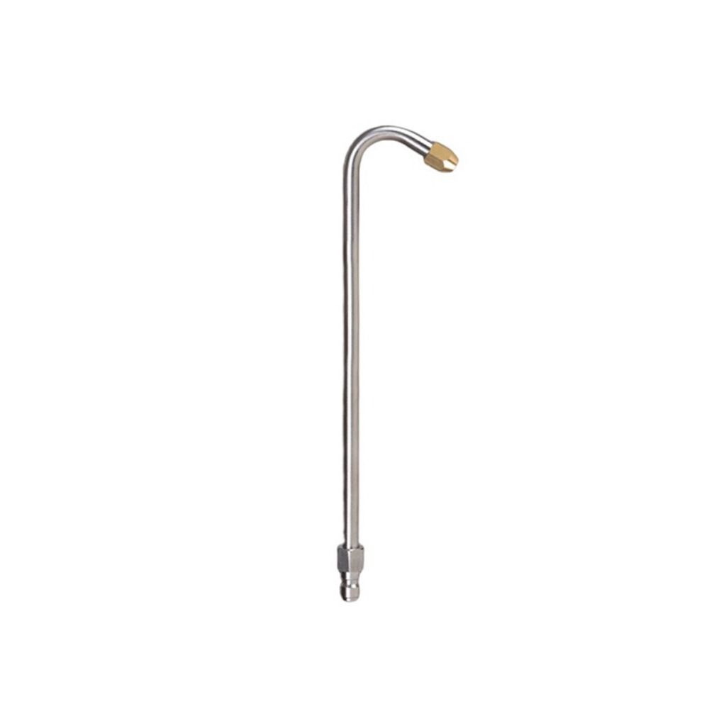 30/90 Degree U-Shape Pressure Washer Extension Nozzle Quick Connector Stainless Steel Power Washer Tips Accessories