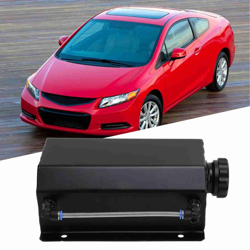 Coolant Overflow Aluminium Alloy 2L acity Reservoir for Most Cars