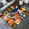 Naruto Sasuke Rivalen Teppich Teppich für Wohnzimmer Schlafzimmer Haus Sofa Dekoration, Kinder Spiel Rutschfeste Bodenmatte