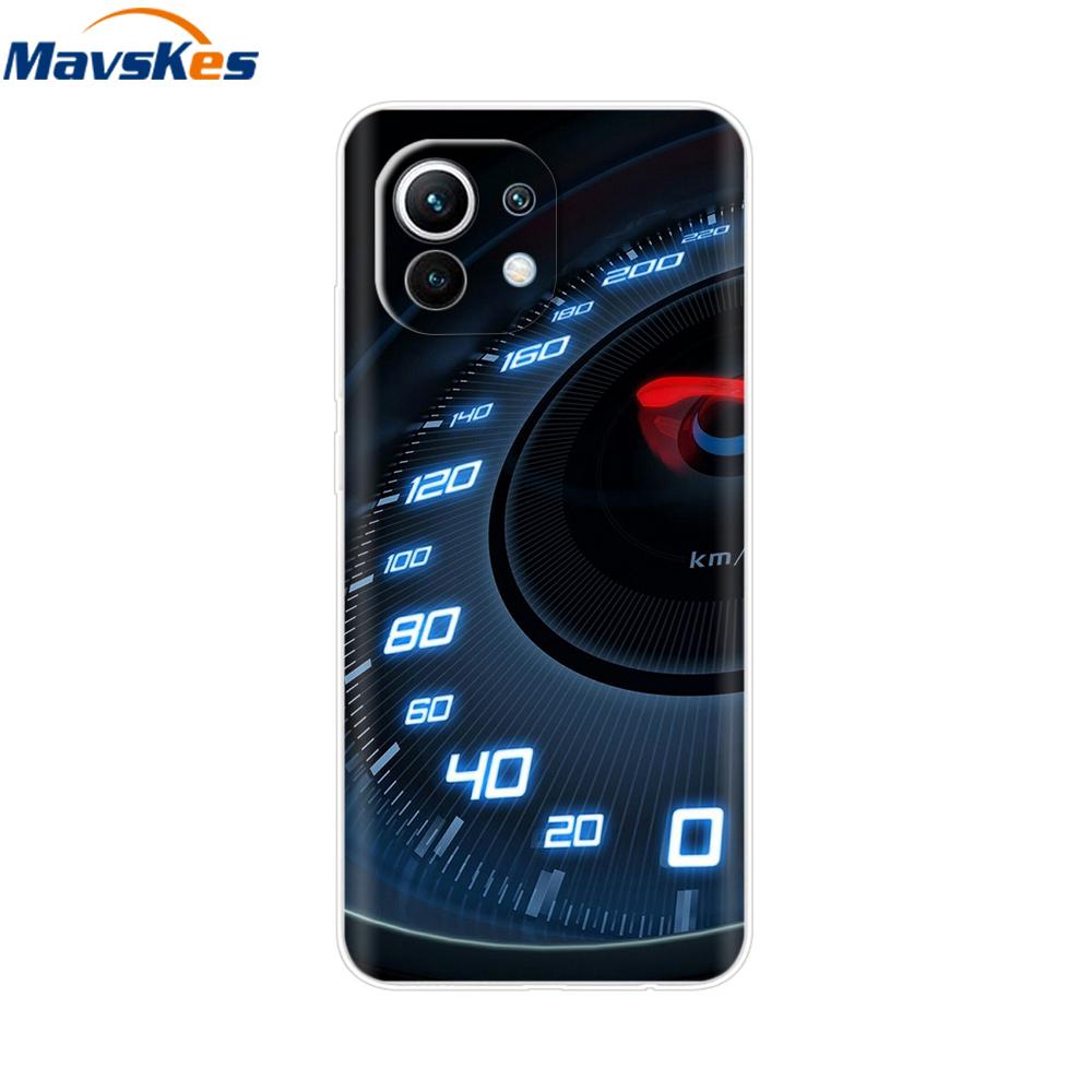 Case For Xiaomi 11 Lite NE 5G Soft TPU Silicone Cover For Xiaomi Mi 11 Lite Mi11 Lite Cases For Xiomi Mi 11 Funda Fashion Bumper