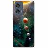 For Moto Edge 50 Fusion Case Silicone Space Animal TPU Soft Black Cover For Motorola Edge 50 Fusion Cases 50Fusion Cool TPUCover