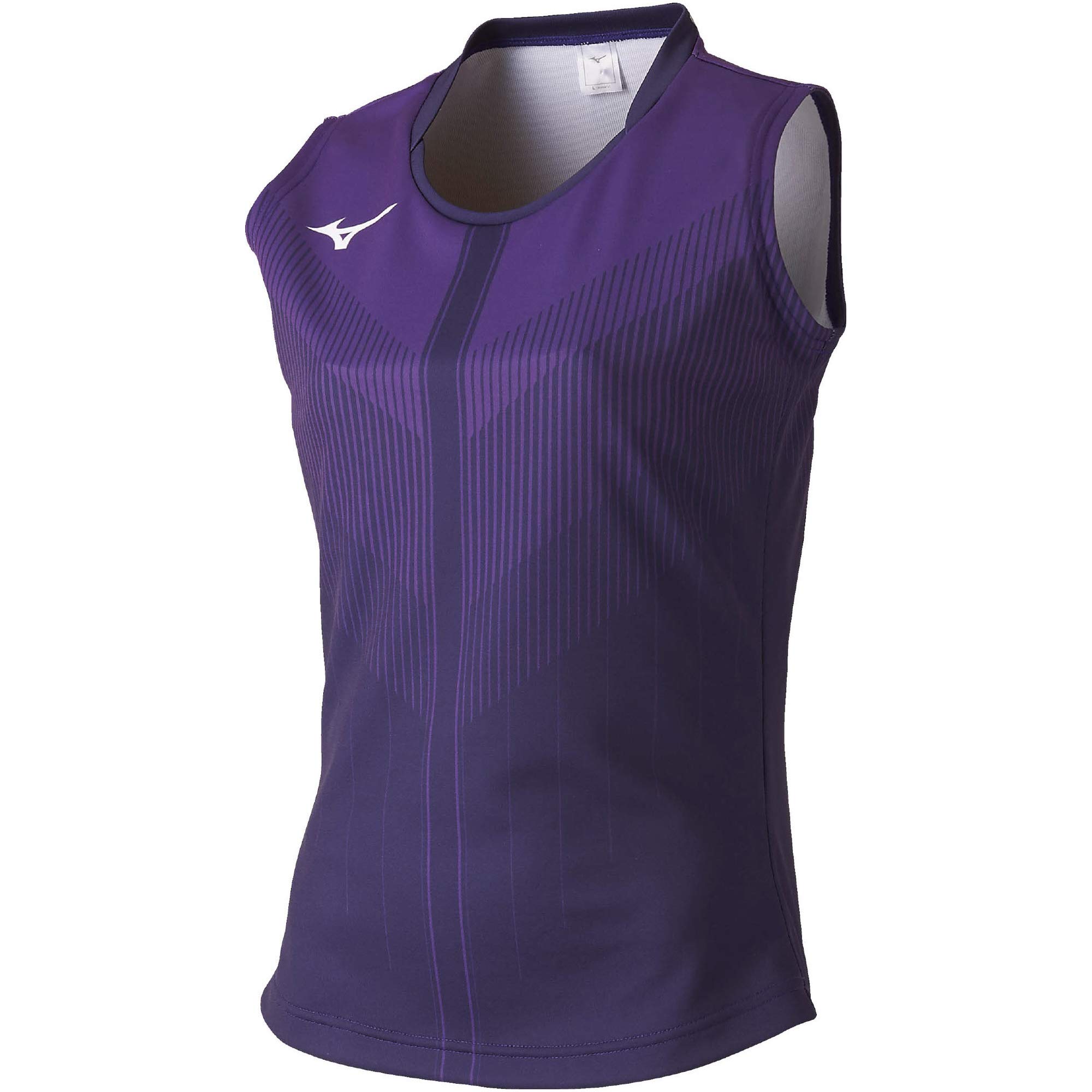 

Volleyball Wear All Japan Game Shirt V2JA8740 Violet Japan M to Japanese size [Mizuno] (Sleeveless) Women s (equivalent M) фиолетовый
