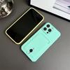 Push Card Bag Slot Holder Wallet Phone Case For iPhone 16 15 14 11 12 13 XS XR Pro Max Plus Mini 7/8 16E Shockproof Soft Matte Silicone Back Cover