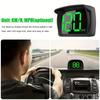 3-inch Universal Car HUD Display - USB Speed Projector with Multifunctional LCD Screen (KMH/MPH)