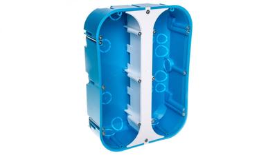 Six-Gang Equipment Box P6X60D Blue 32174203