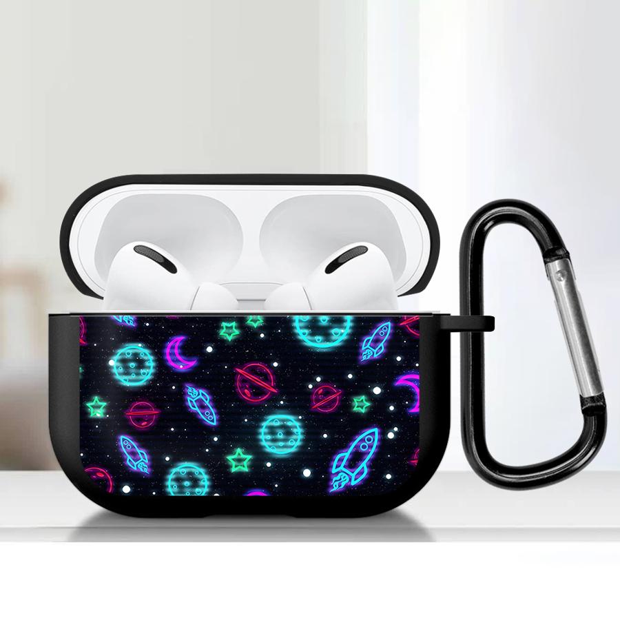 Colorful Galaxy Print Case For Airpods 3 4 Pro Pro2 Pro3 2 1 Earphone Cases Cover
