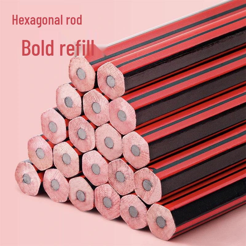 Eco-Friendly HB Hexagonal Pencils for Kids - Non-Toxic Solid Wood for Sketching, Writing, and Drawing