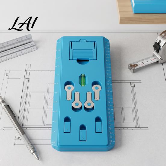 Frame Hanging Hardware Picture Tool with Level for Easy Positioning Quick Precise Position Wall Art Installation Kit Photo Painting Canvas Mounting