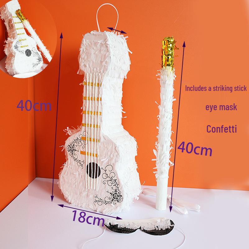 Единорог Ракета Скрипка Пиньята - Креативная Игрушка-Разбивалка для Хэллоуина и Дня Рождения