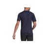 Adidas Solid Color Crew Neck T-Shirt With Logo Print Men Tops Navy-Blue HE2475