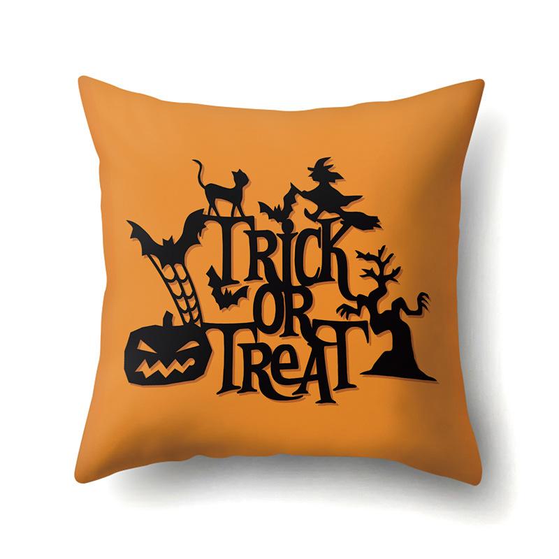 

Хэллоуин Наволочка Подушка для поясницы автомобиля Тыква Чехол для диванной подушки Офис Дом Гостиная Наволочка Pillow core not included